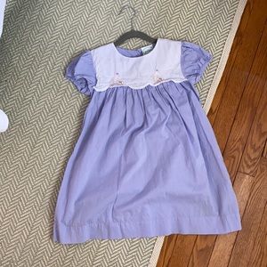 Grace and James - Purple Girls dress - Size 5